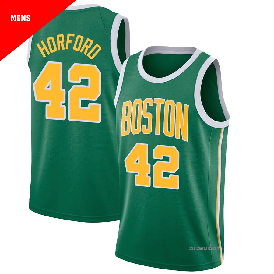 ＃42 Men's Al Horford Boston Celtics 2018/19 Swingman Green JerseyEarned Edition