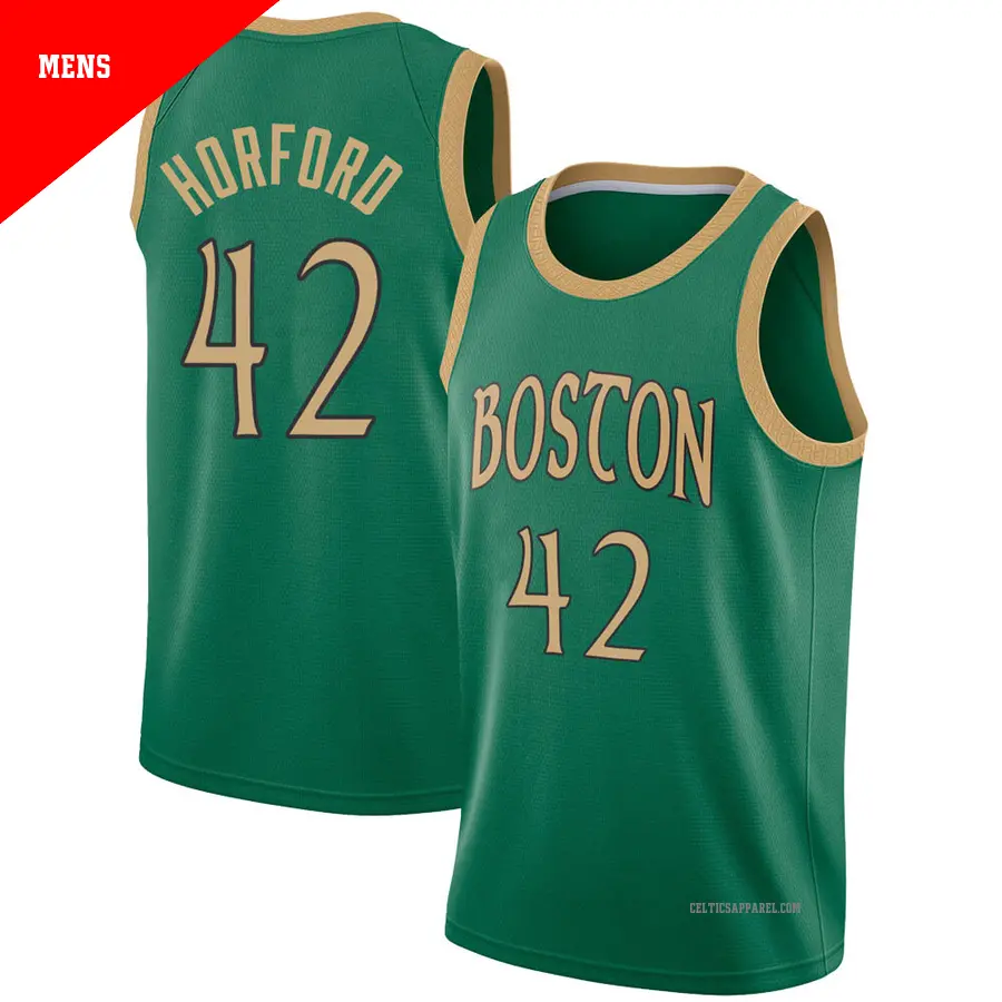 ＃42 Men's Al Horford Boston Celtics 2019/20 Swingman Green JerseyCity Edition