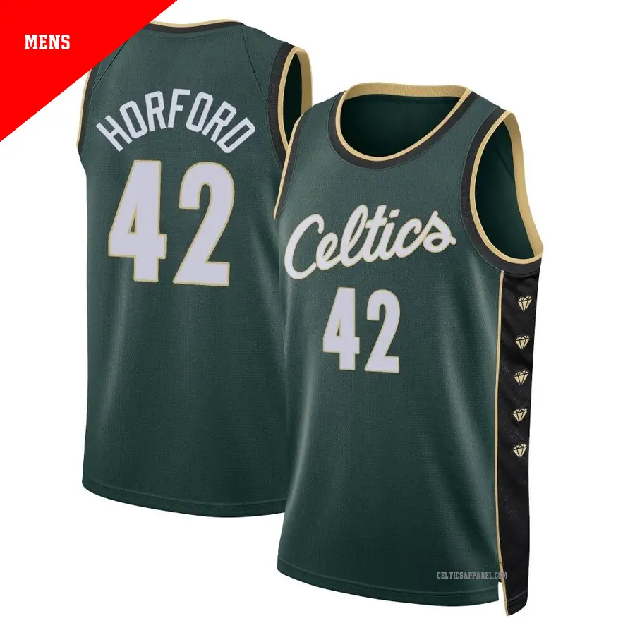 ＃42 Men's Al Horford Boston Celtics 2022/23 Swingman Green City Edition Jersey