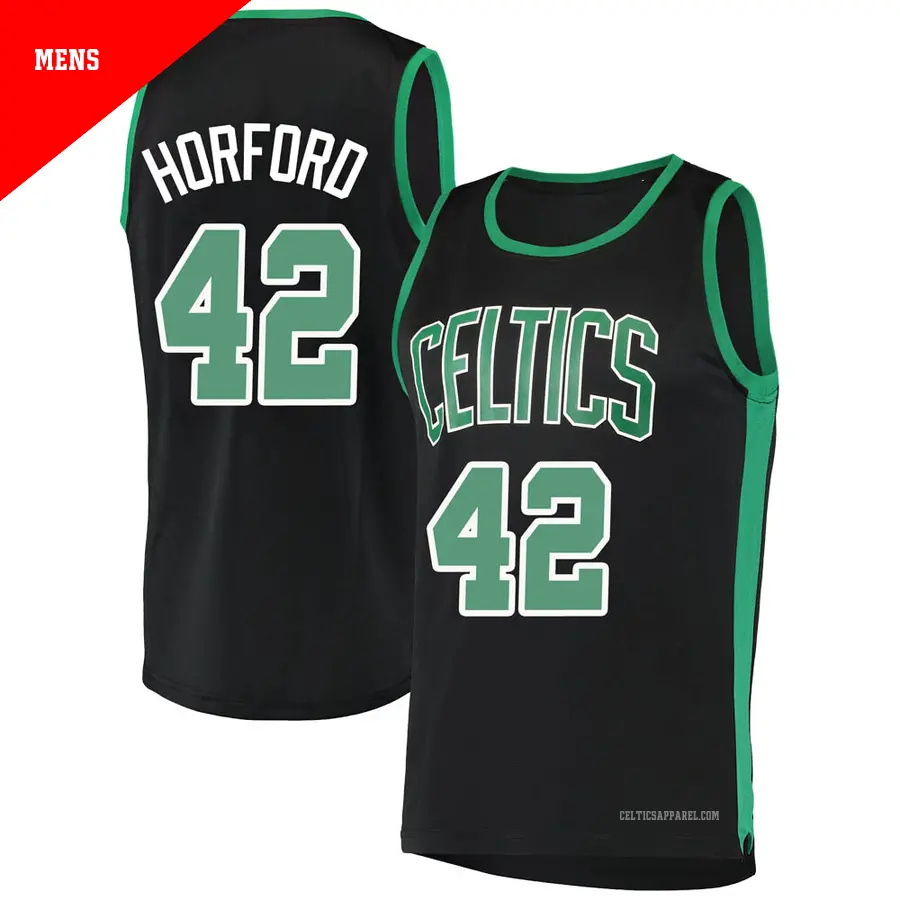 ＃42 Men's Al Horford Boston Celtics Black Fast Break JerseyStatement Edition