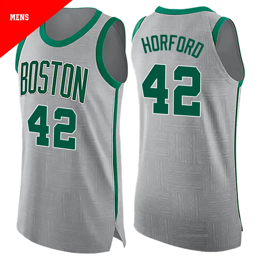 ＃42 Men's Al Horford Boston Celtics Gray Swingman JerseyCity Edition