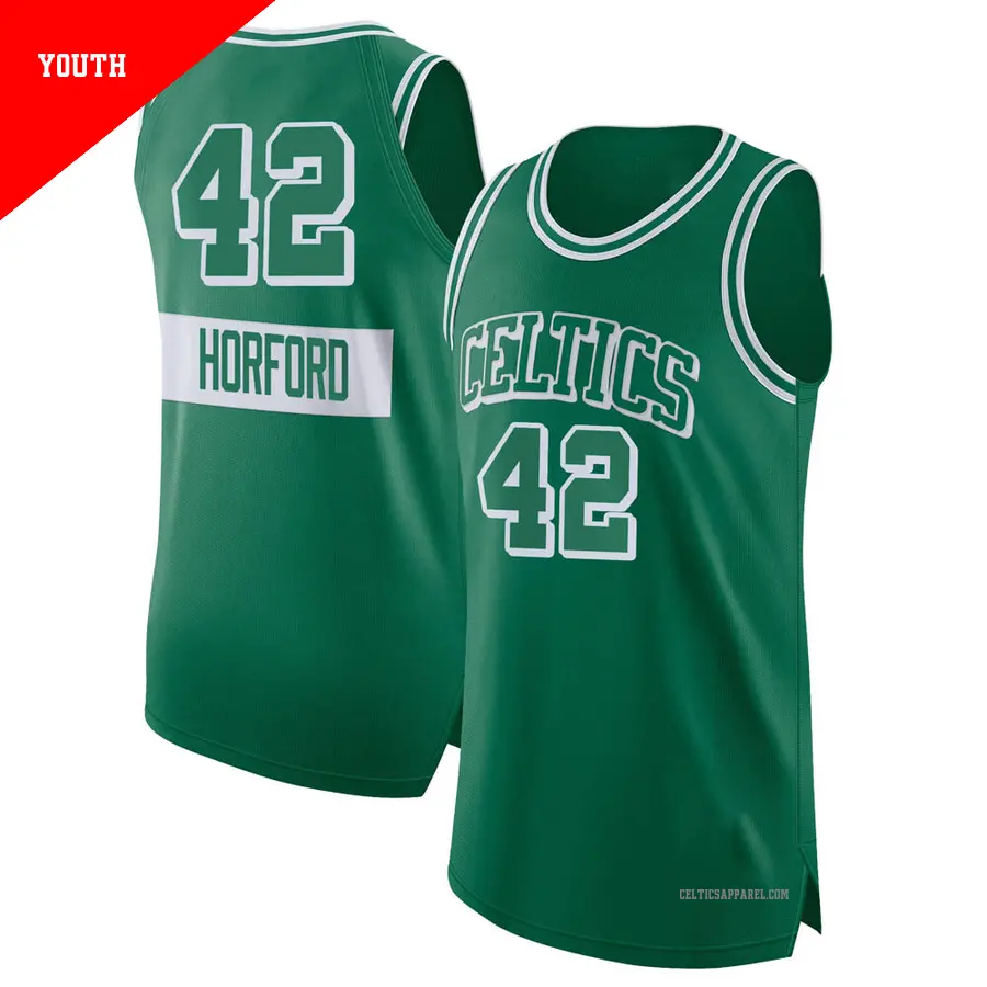 ＃42 Youth Al Horford Boston Celtics 2021/22 Authentic Kelly Green City Edition Jersey