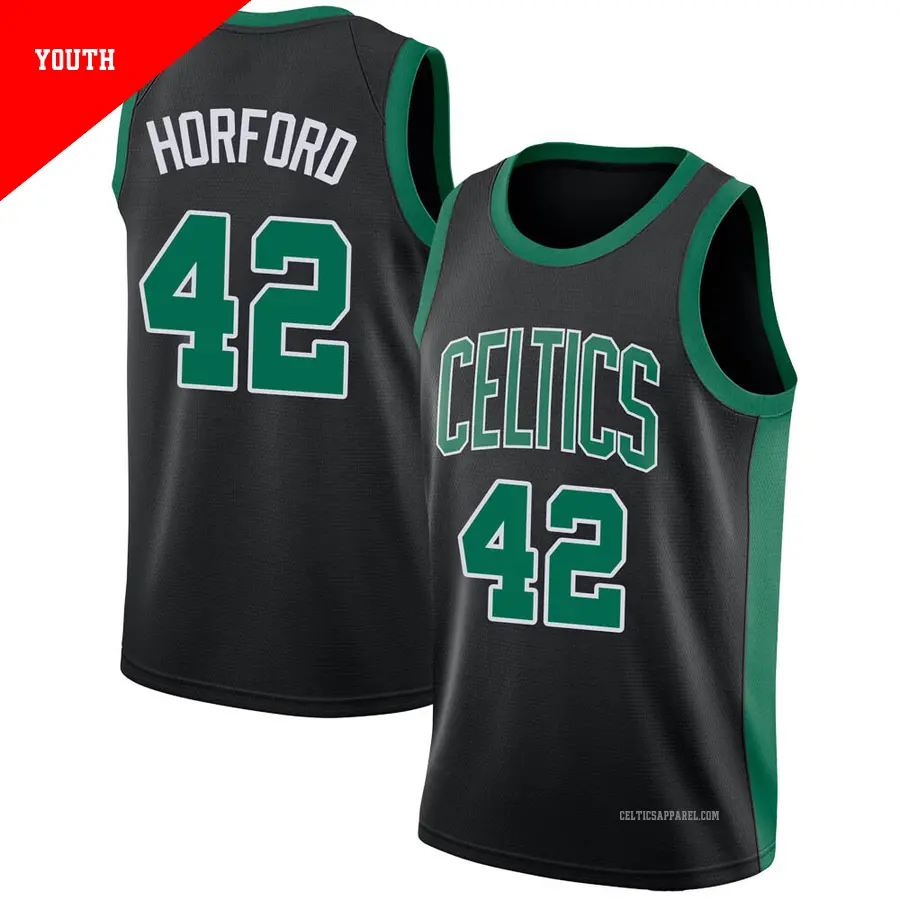 ＃42 Youth Al Horford Boston Celtics Black Swingman JerseyStatement Edition